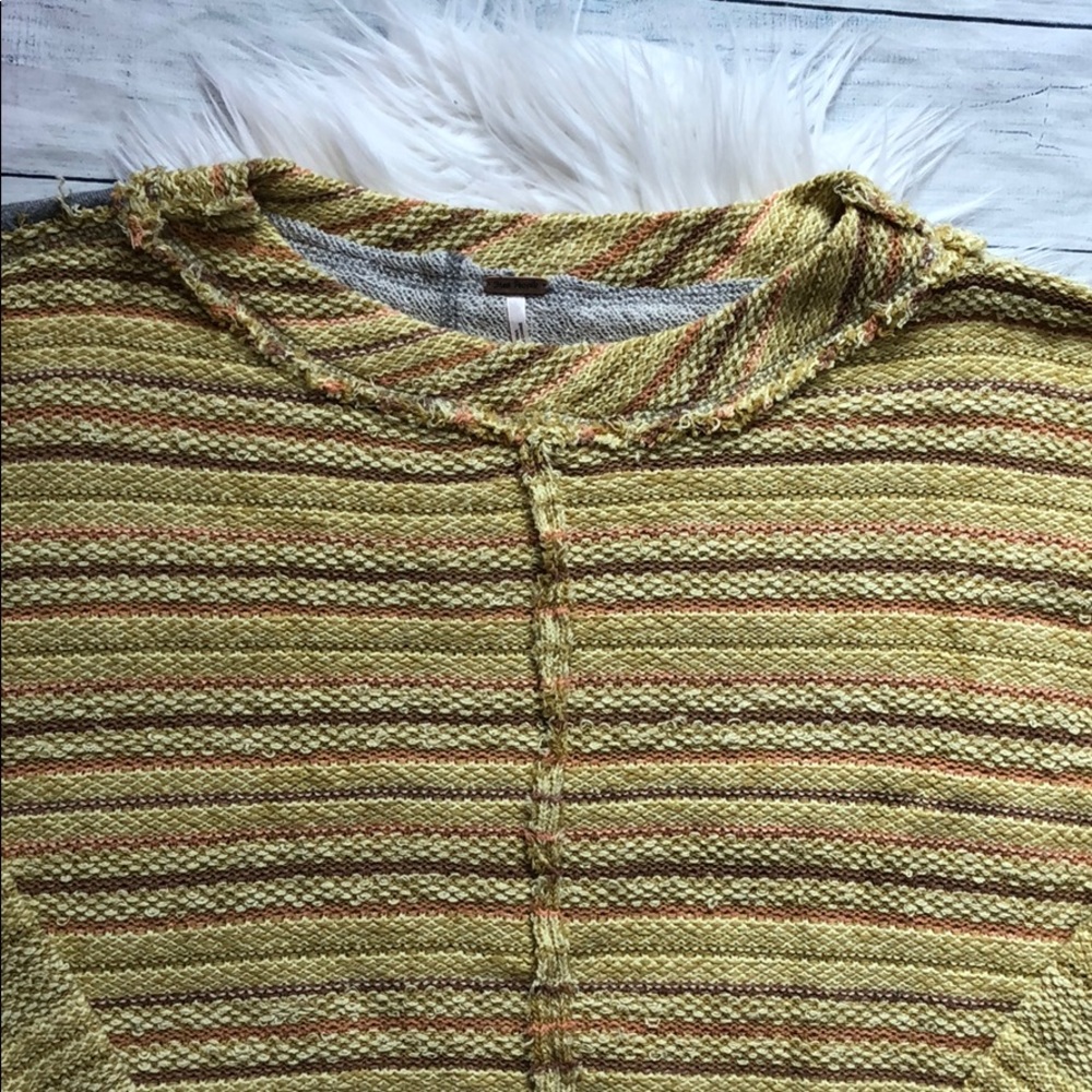 NWT Free People Catalina Pullover Soft Sunset Top - Picture 7 of 15